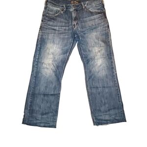 SILVER JEANS Zac Mens Relaxed Fit Cotton Denim Jeans W34xL30